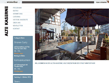 Tablet Screenshot of altekaserne.winterthur.ch